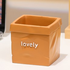 Home Flow 可愛情調迷你花盆, 棕色