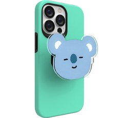 BT21 그린 플래닛 아크릴 톡 휴대폰 케이스