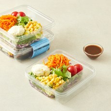 팜에이트 리코타 & 당근라페 샐러드 + 저당 발사믹 드레싱 세트 210g, 3세트
