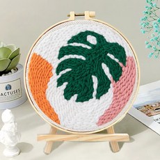 DaySoy 藝術課 感性戳戳繡 針織 DIY 套組, 1個, NO 23