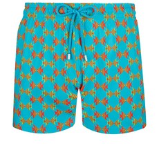 VILEBREQUIN 男士泳裝 戀愛中的魚紋短款彈力褲 VQ-20SSMSOU0F07304