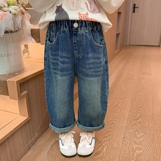 Starbean 口袋動物水洗丹寧褲