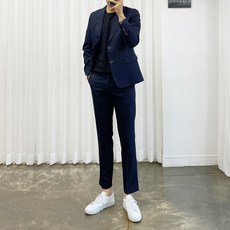 Ador 經典男士別緻半鑲邊高級正裝套裝