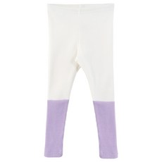 ROROCHAT 孩童拼色羅紋內搭褲 2入組