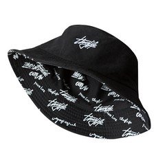 Yesmall 雙面字母漁夫帽