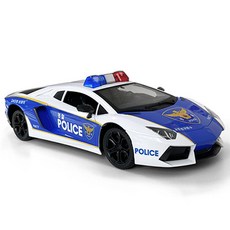 YOO&won 慣性高速公路警車玩具, 1個, 混色