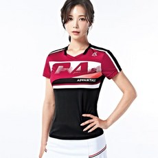 Paegi & Co. 女運動功能日常短袖圓形T恤羽毛球乒乓球保齡球家庭訓練健身跑步VANT-2039外套野獸