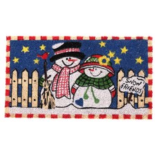 雪人朋友墊子, 混色, 1個