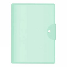 平放收納冊/資料夾/文件夾 綠色 A3 30頁, 綠色, 1本, 1個