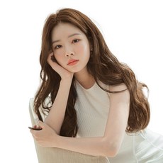 GabalNara 女用半頂式假髮 Glam Perm 第二季, 中橘棕色, 1個