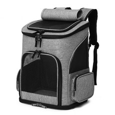 寵物背包 B款 BKPK002 L號, 灰色的