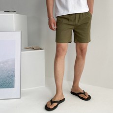 MEOSIDDA 男款涼感素色短褲