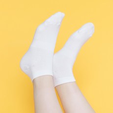 도씨 프리미엄 스니커즈 솔리드 발목 양말 8켤레 세트