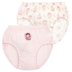 레노마키즈 여아용 흔한남매 팬티 2종 세트 1호