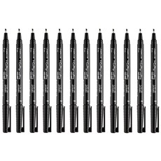 라인플러스 캘리그라피펜 2mm, 흑색, 12개 undefined/undefined 반품 최저가 4,870원