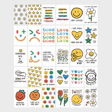 1991 Project 微笑感性室內裝飾漂亮明信片30款套組, 1套, 混合色