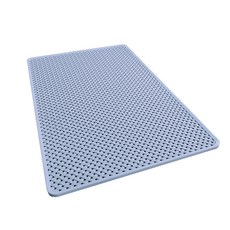 小麥購物 浴室防滑地墊 L578, 藍色, 1個