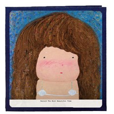 插畫封面記錄相冊 335*325*30mm, 30張, Sister(相冊)+Black(內頁)