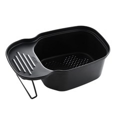 조이앤조이 주방 수납 과일 건조대, 블랙, 1개