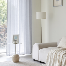 사라하우스 네츄럴 린넨 스타일 다용도 공간분리 가리개 가림막 커튼