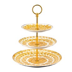 VERSACE 凡賽斯 Medusa狂想曲3層托盤, 混色, 1個