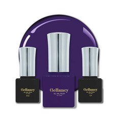 Looks bio Bellancy凝膠美甲一步膠+底膠+封層膠組, 1組, Bellancy Base 10ml+SN-18 10ml+Belanche Top 10ml