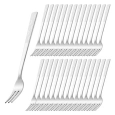 GENIAL 圓點茶叉, 混合顏色, 30個