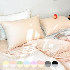 LucidSleep 韓國製柔軟Dear My雙面水洗枕頭套