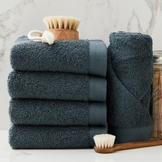 From Cotton Claire 頂級飯店毛巾 180g 40支精梳棉, 5個, 綠色