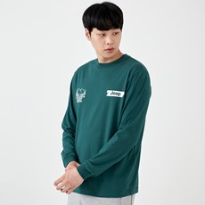 지프 남녀공용 소매시보리 긴팔티셔츠 JN6TSU033