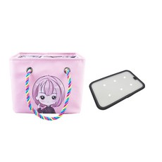 排水浴袋可愛女孩第 2 季粉色, 1個