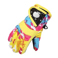 KIZTREE 孩童印花滑雪手套 ST-30