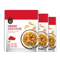 All BIO 甜辣乳酸菌椰子片脆餅, 40克, 3個