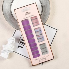 데이소이 포인트 터치 젤 네일 스티커 34p 세트, 09 퍼플핑크, 1개