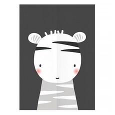 마켓에이 모던톤 애니멀 패브릭 멀티커튼