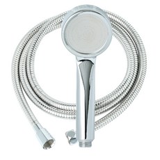 Jb JEIL BATH 增壓蓮蓬頭+淋浴管2m組, 單色, 1組