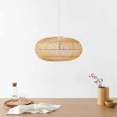 마켓비 PASAR 펜던트등갓 라탄 D50 CR0076