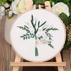이지자수 DIY 꽃다발 자수, 1개, 04