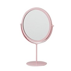 키밍 탁상 화장 거울 B형, 핑크