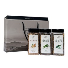 Leegojang food 綜合風味茶禮盒3件組, 1組, 桔梗茶+豆茶+苦瓜茶