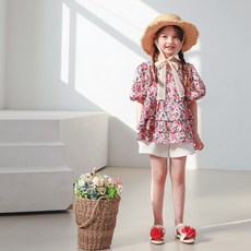 jkids 女童款甜美雪紡衫 J7466