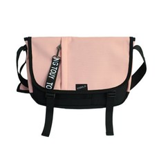 街頭休閒郵差包, 粉色