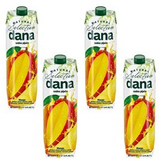 다나주스 망고주스, 1L, 4개
