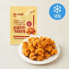 비셰프 순살치킨 가라아게 (냉동), 1kg, 1개