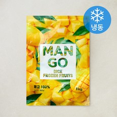 TSFOOD 망고 다이스 (냉동), 1개, 1kg