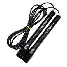 JFROPE 速度跳繩 橫式, 黑色, 1條