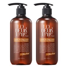 L'O DEUR Lette Colorfit依蘭花園強健髮根香氛洗髮精 柑橘花香, 500ml, 2瓶