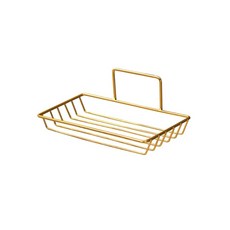 JLIFE Luna 肥皂收納層架 1層, 金色, 1個