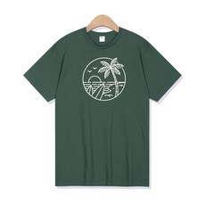 디엘크리 남성용 썸머스탬프 17수 반팔 티셔츠