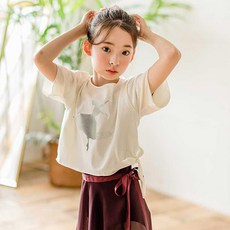 pied a 'terre 女童芭蕾舞者短袖T恤 1402